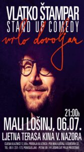 Pročitajte više o članku Vlatko Štampar – Vrlo dovoljan, 6.7. u 21:30