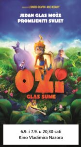 Pročitajte više o članku Ozi: Glas Šume – 6. i 7.9. u 20:30