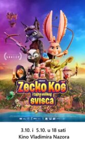 Pročitajte više o članku Zecko Koš i tajna velikog svisca 3.10. i 5.10. u 18 sati