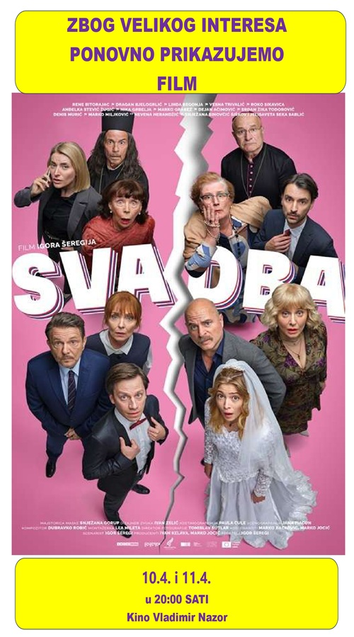 SVADBA   10.4. I 11.4. U 20 SATI