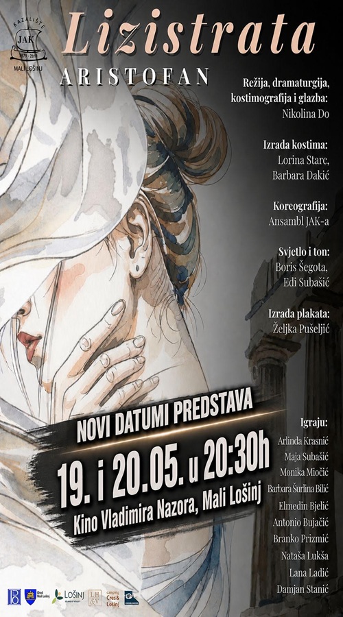 LIZISTRADA 19.5. i 20.5. u 20,30 sati