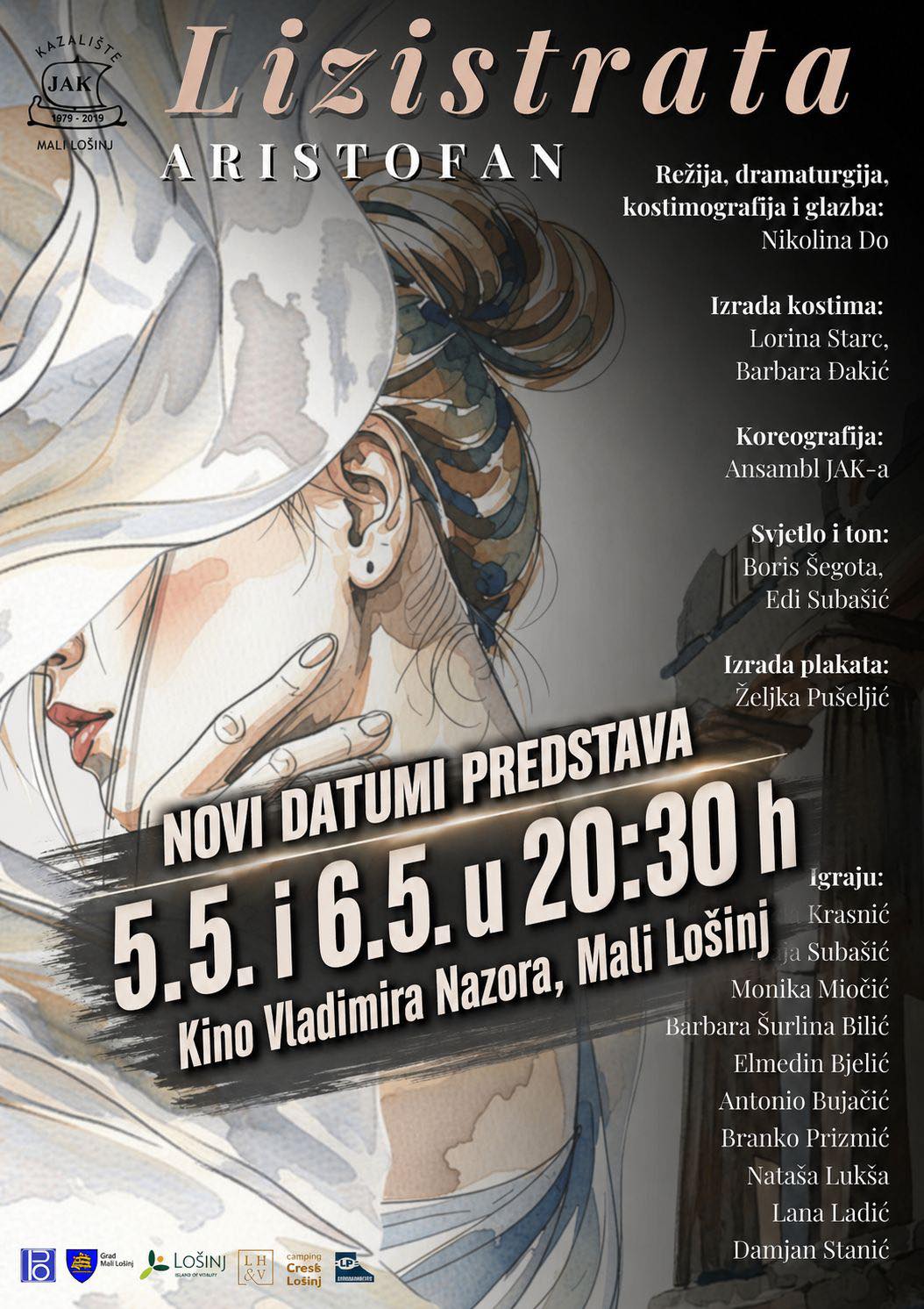 LIZISTRADA 5.5. I 6.5. u 21,30 sati