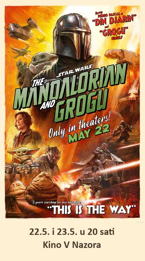 MANDALORIAN I GROGU 22.5. I 23.5. U 20 SATI