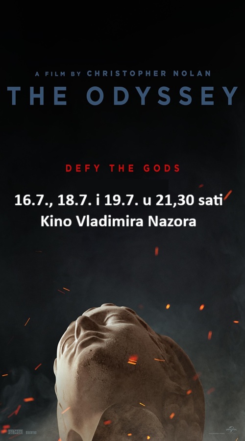 ODISEJA  16.7., 18.7. i 19.7. u 21,30 sati