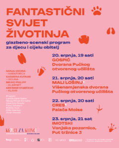 Pročitajte više o članku FANTASTIČNI SVIJET ŽIVOTINJA 21.7. U 20 SATI ULAZ SLOBODAN
