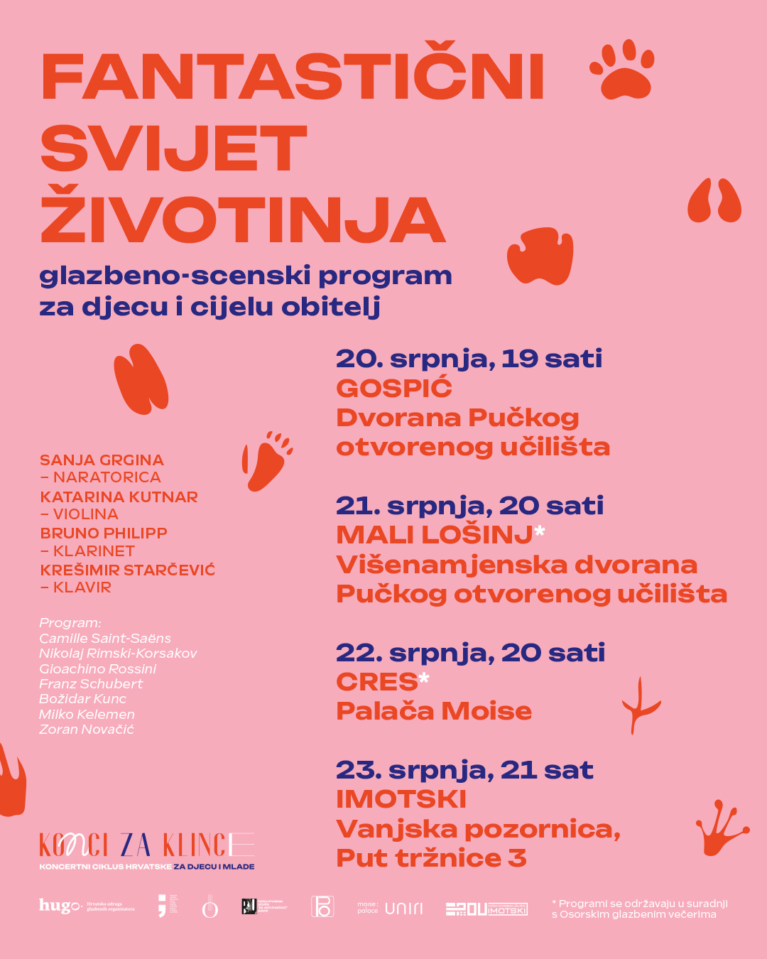 FANTASTIČNI SVIJET ŽIVOTINJA 21.7. U 20 SATI ULAZ SLOBODAN