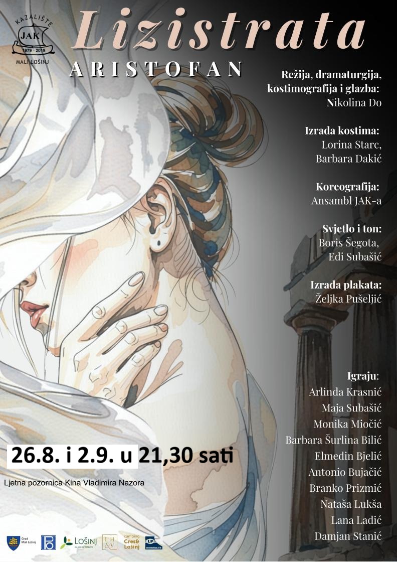 LIZISTRADA  26.8. I 2.9. U 21,30 SATI