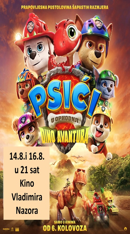 Psići u ophodnji 14.8. u 16.8. u 21 sat